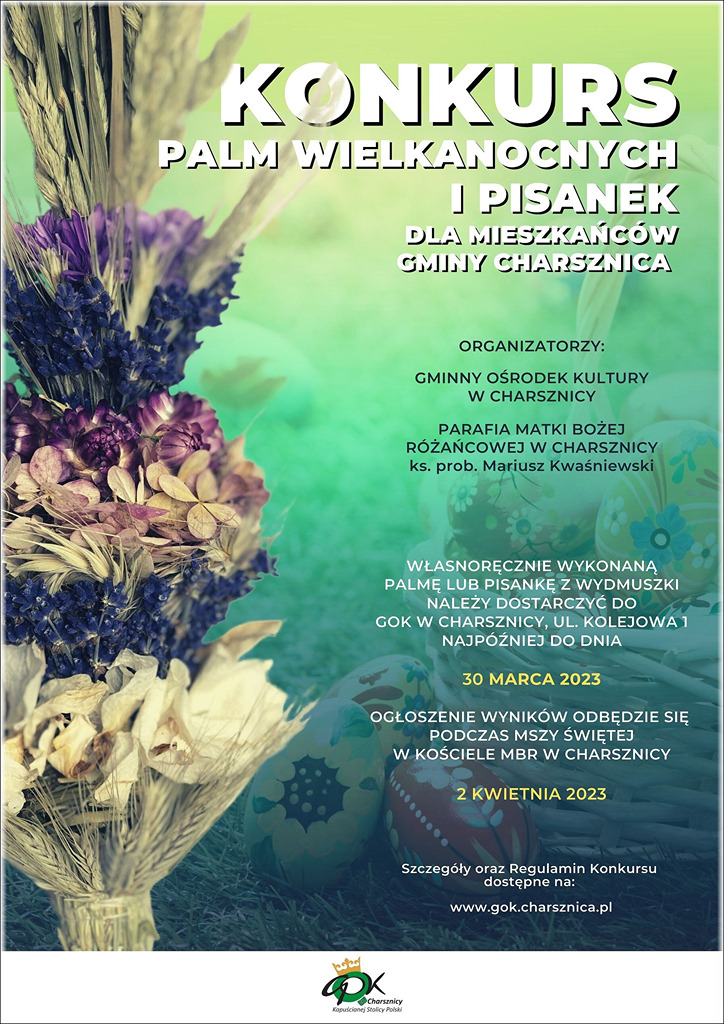Read more about the article Konkurs palm wielkanocnych i pisanek