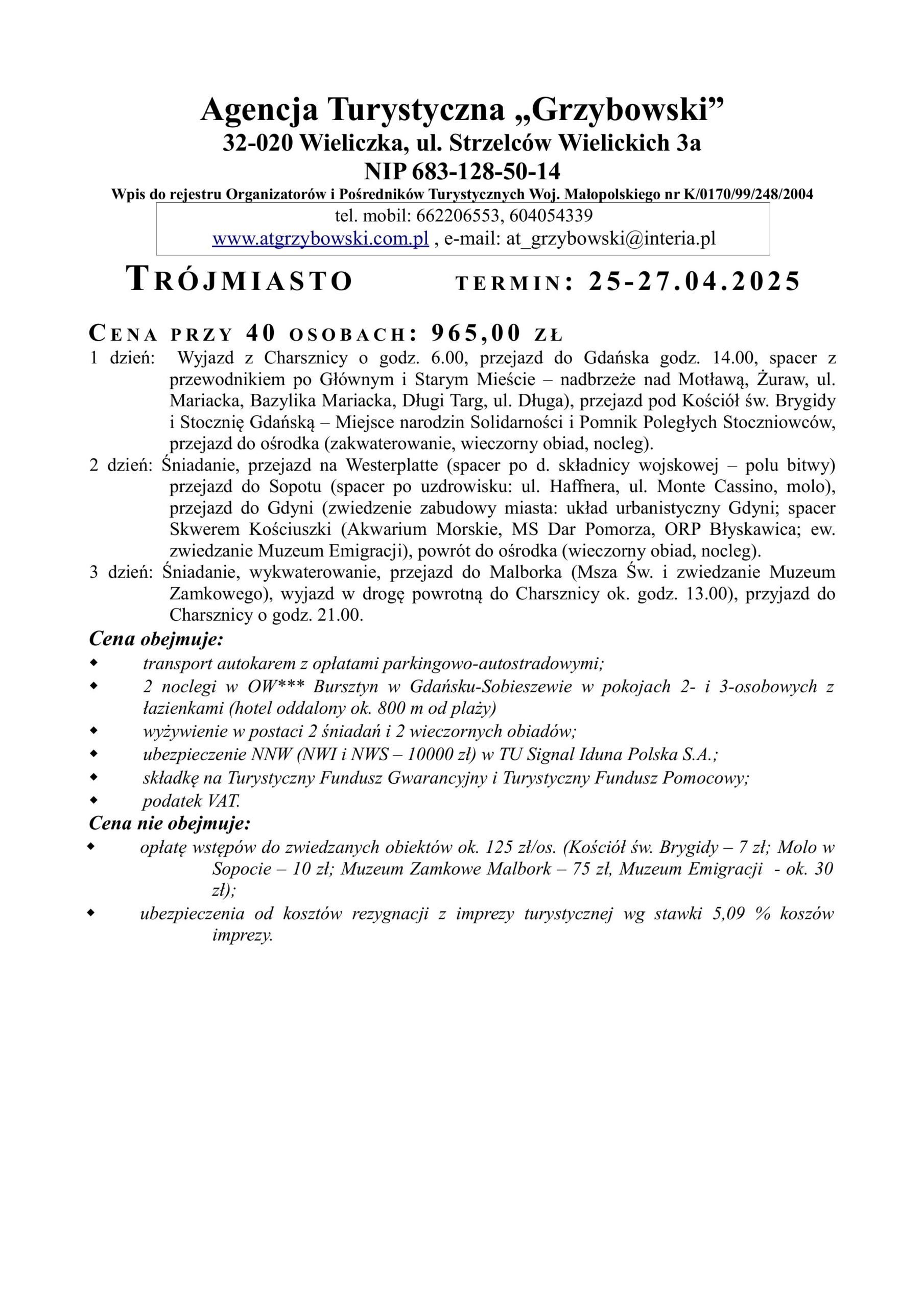 Read more about the article Wyjazd do Trójmiasta